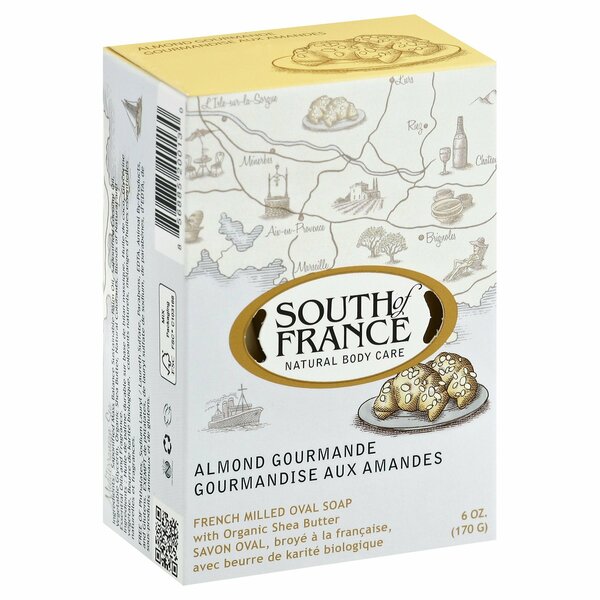 South Of France BAR SOAP, NAT ALM GOURMAN 250130